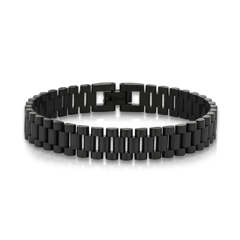Thin Steel Link Bracelet for Men JBM1001 JETEM 11 Thin Steel Link Bracelet for Men JBM1001 JETEM 11