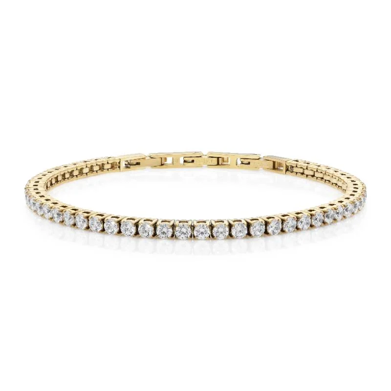 Steel tennis bracelet 5 Steel tennis bracelet 5