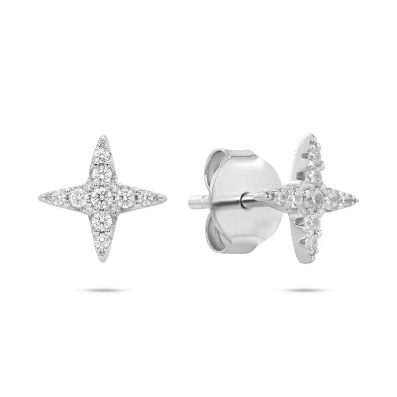 Small star silver earring 2 Small star silver earring 2