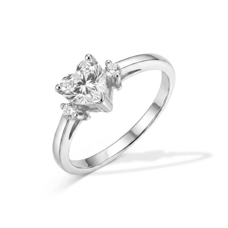 Silver Heart Ring 1 Silver Heart Ring