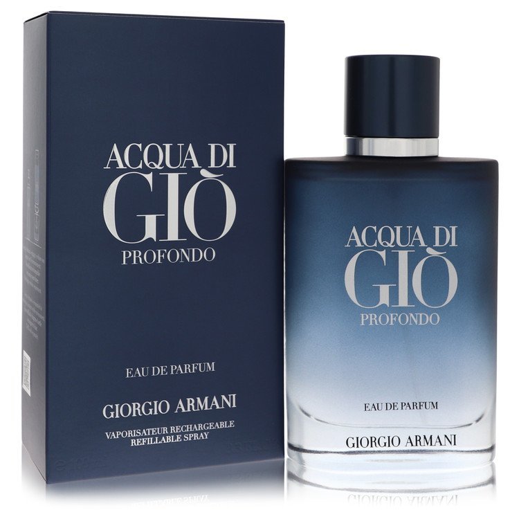 عطر جورجيو أرماني أكوا دي جيو بروفوندو أو دو بارفان 100 مل 1 Giorgio Armani Acqua Di Gio Profondo EDP 100ML
