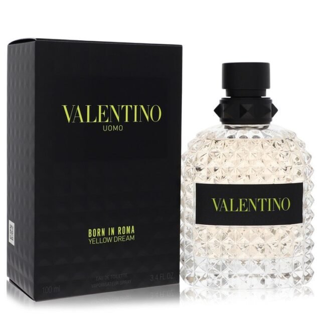 Valentino Uomo Born In Roma Yellow Dream EDT 100ML – בושם ולנטינו אומו בורן אין רומא ילו דרים או דה טואלט 100 מ״ל