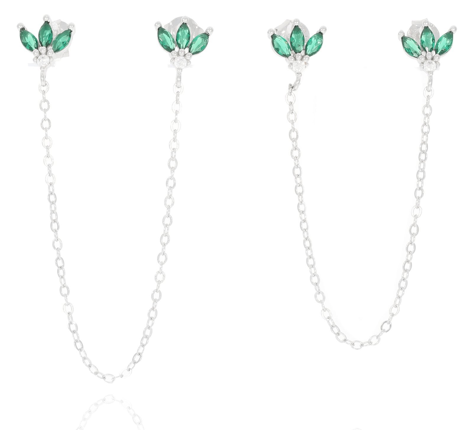 925 Sterling Silver Lotus Earrings 1 925 Sterling Silver Lotus Earrings