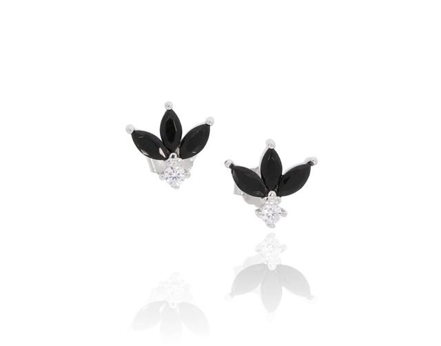 Silver Lotus Earring – Model E3675