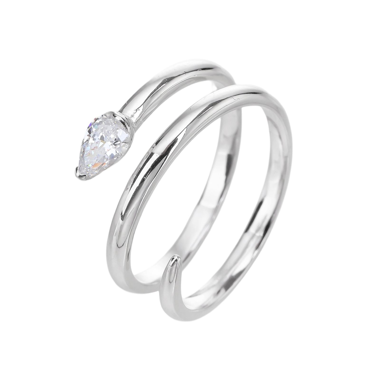 Women's 925 Sterling Silver Ring - Model R3857 1 Women's 925 Sterling Silver Ring - Model R3857