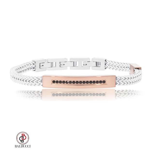 צמיד סטיל לגבר BALDUCCI – דגם BB507