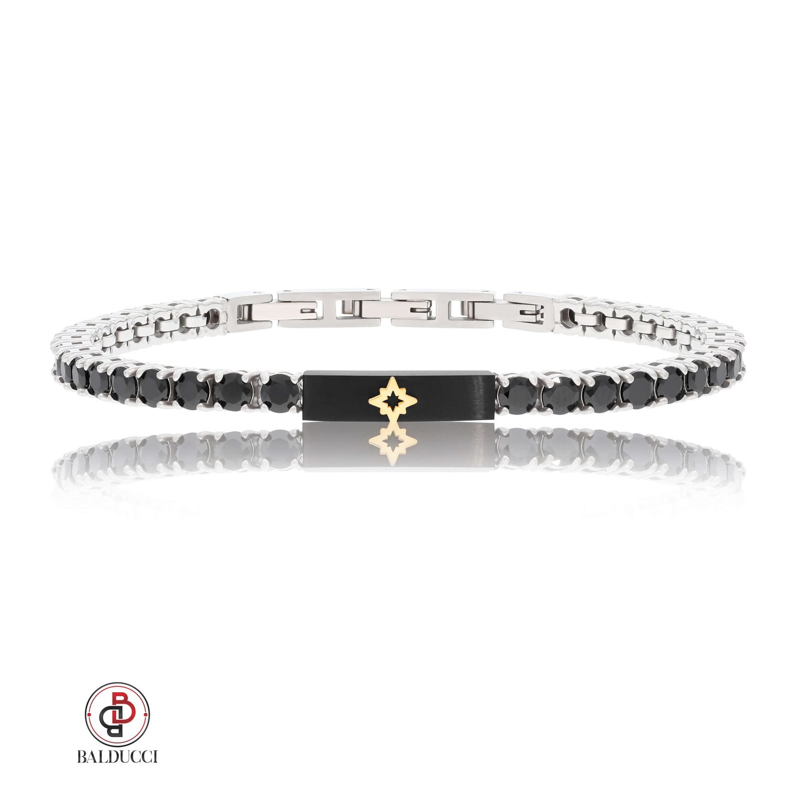 צמיד סטיל לגבר BALDUCCI - דגם BB533 1 צמיד סטיל לגבר BALDUCCI - דגם BB533