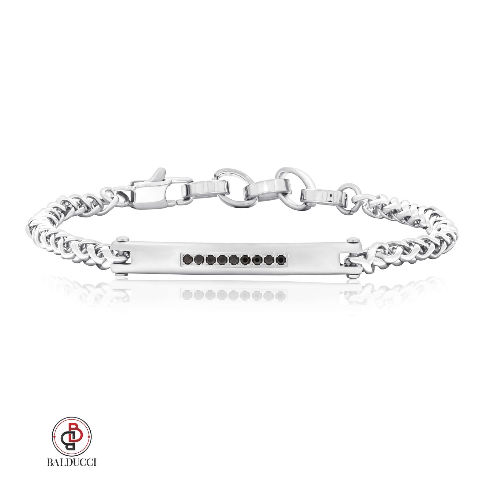 צמיד סטיל לגבר BALDUCCI - דגם BB538 1 צמיד סטיל לגבר BALDUCCI - דגם BB538