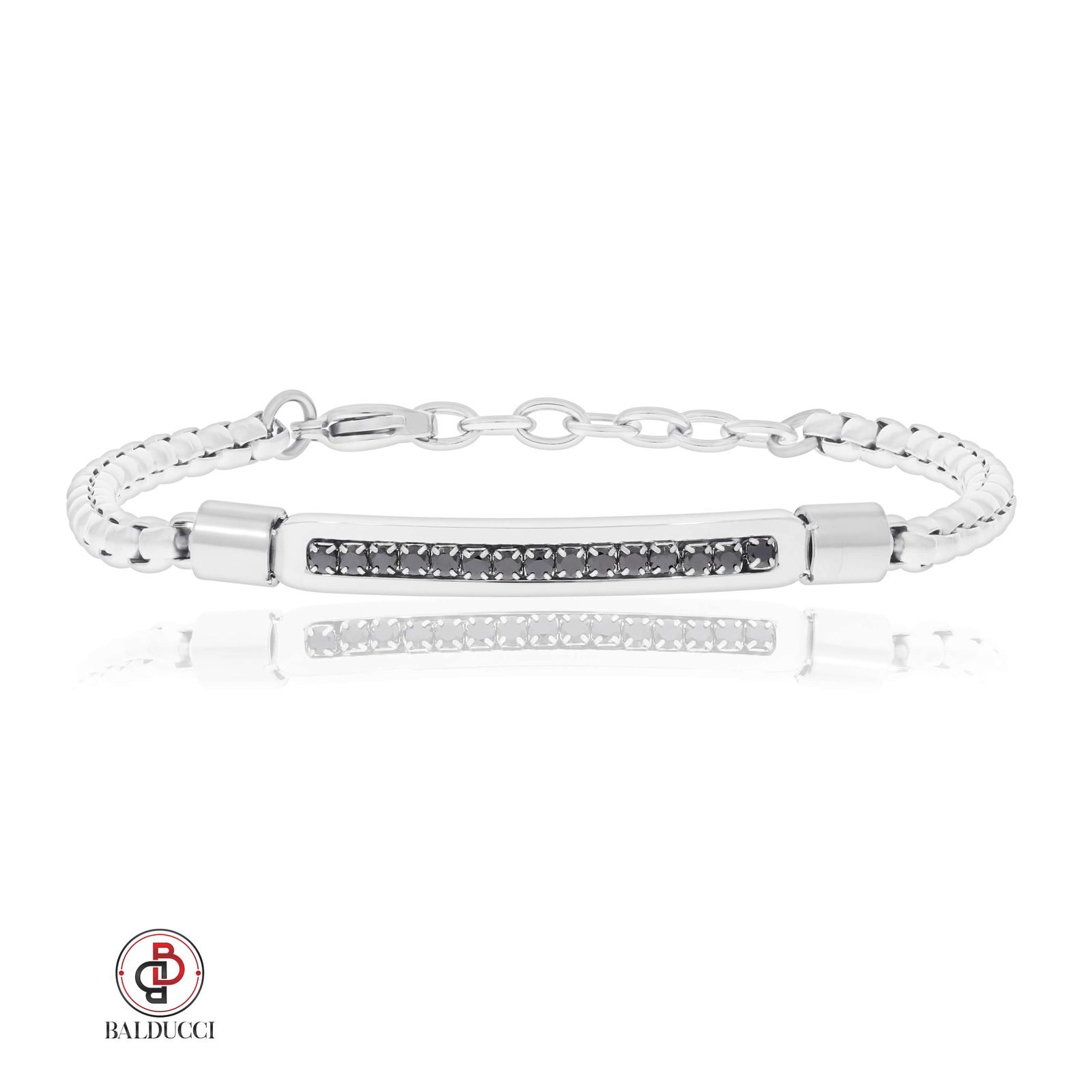 צמיד סטיל לגבר BALDUCCI - דגם BB540 1 צמיד סטיל לגבר BALDUCCI - דגם BB540