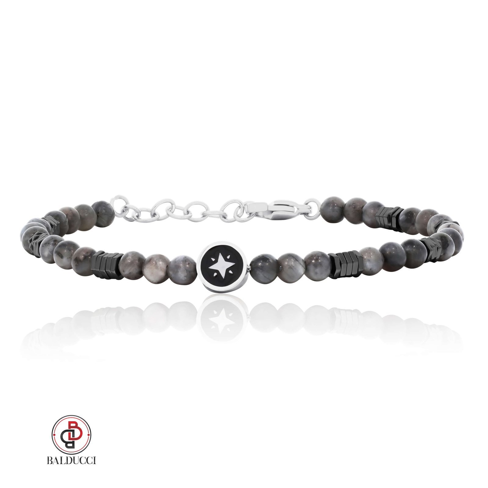 צמיד סטיל לגבר BALDUCCI - דגם BB545 1 צמיד סטיל לגבר BALDUCCI - דגם BB545
