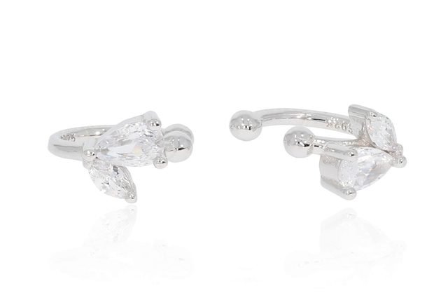 925 Sterling Silver Helix Ear Cuffs (No Piercing) - Model E3727