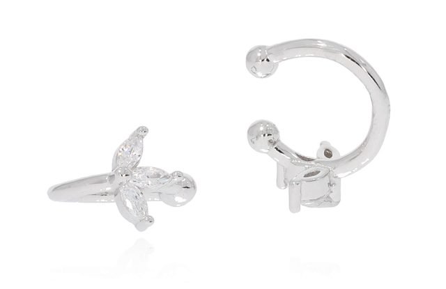925 Sterling Silver Helix Ear Cuffs (No Piercing) - Model E3728