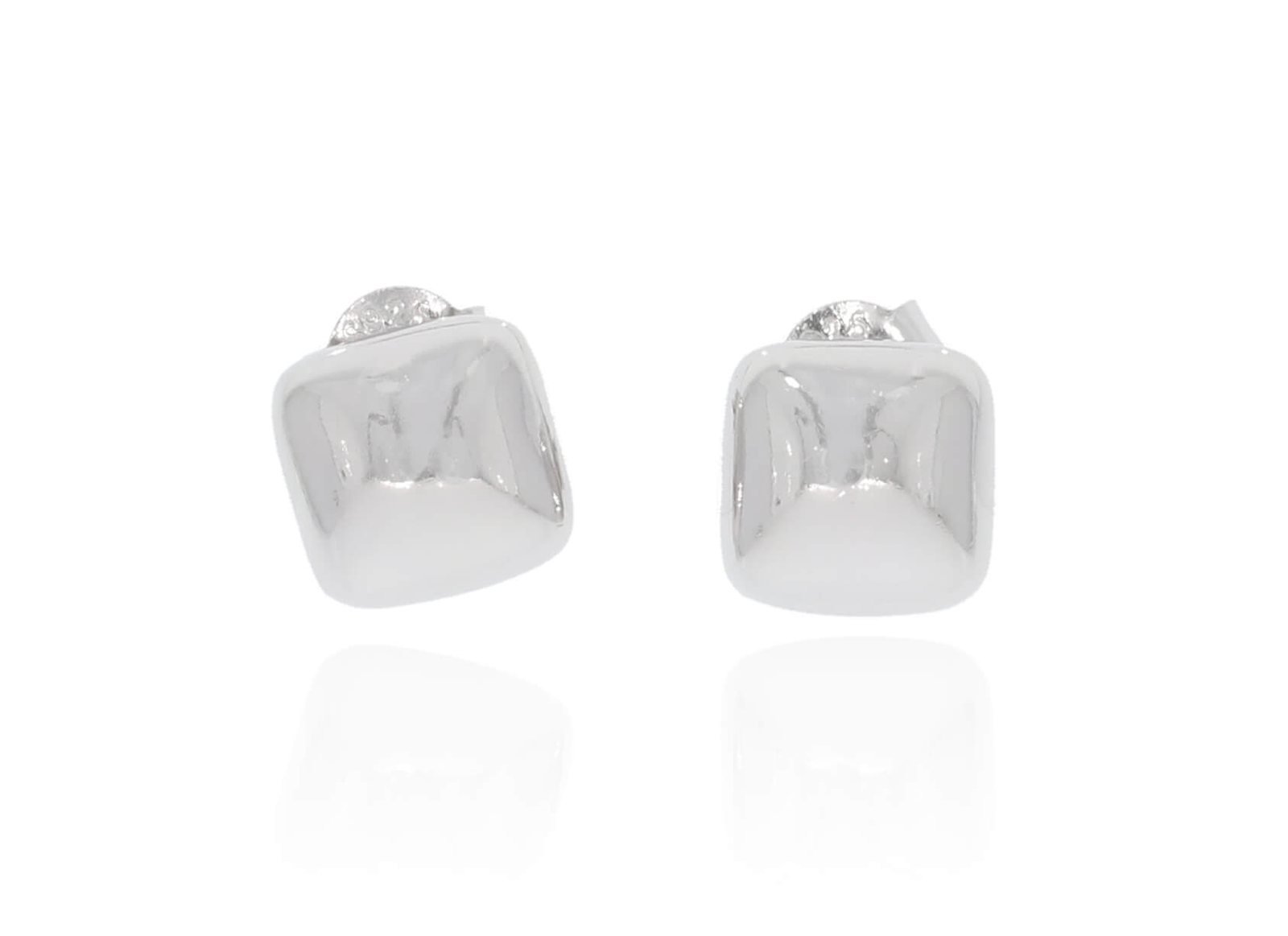 זוג עגילי כסף 925 (9mm) ירוק - דגם E3757 2 זוג עגילי כסף 925 (9mm) ירוק - דגם E3757