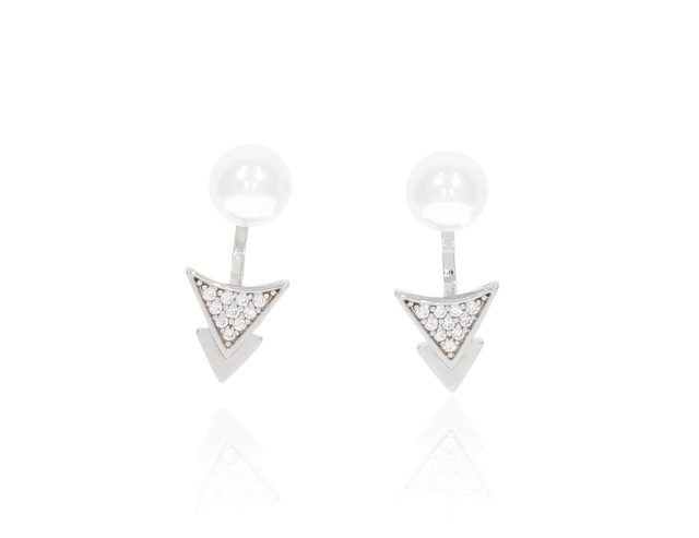 Серьги из серебра 925 (7 мм)