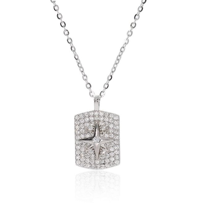 925 Sterling Silver Necklace – Model P3758