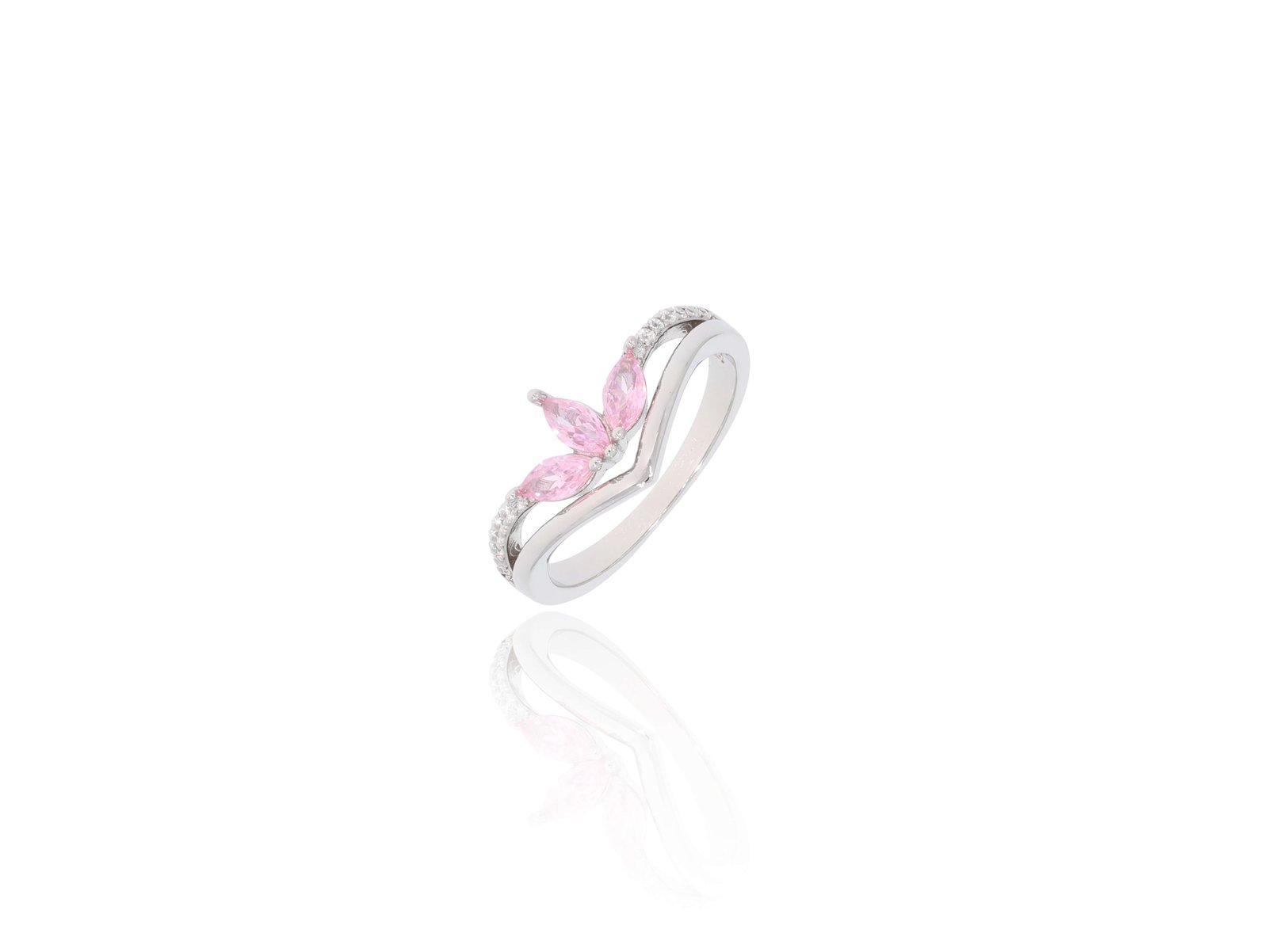 925 Sterling Silver Lotus Ring - Model R3649 4 925 Sterling Silver Lotus Ring - Model R3649